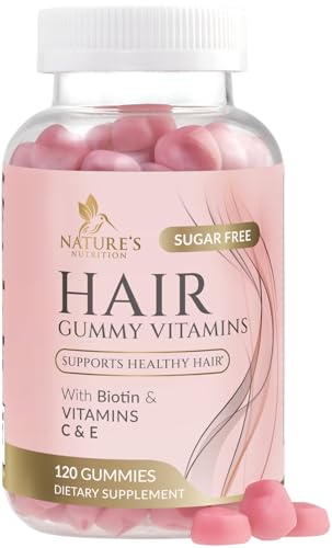 Hair Vitamins Gummies with Biotin 5000mcg