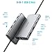 RSHTECH 9-in-1 USB C Hub Multiport Adapter with 4K HDMI, 10Gbps USB-3.2 Ports(2C + 1A), 3 USB-3.0 5Gbps Data Ports, 100W PD, Gigabit Ethernet, Aluminum USB-C Dongle for MacBook, Laptops and More