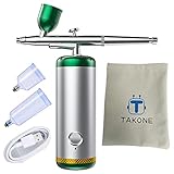 TAKONE Airbrush Makeup Kit, Rechargeable & Portable Cordless Airbrush Compressor Machine For Makeup,...