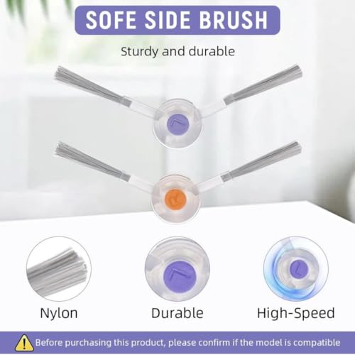 Image of Keyisha Robot Vacuum and Mop Side Brush Compatible with Narwal Freo Z Ultra | Freo | Freo X Ultra | Freo X Plus