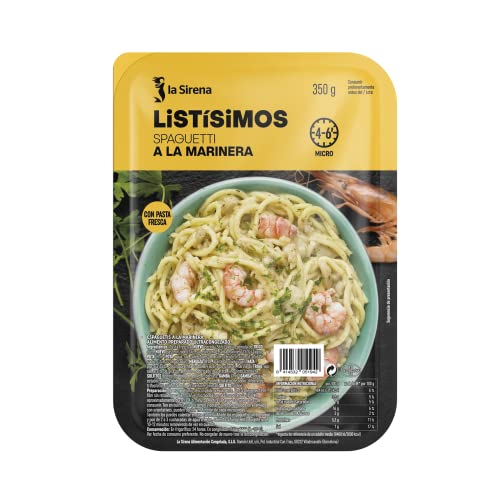 La Sirena Listísimos Spaghetti Marinera, 350g (Congelado)