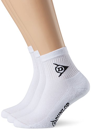 Dunlop Quarter Sock 3er Pack, Calzini Uomo