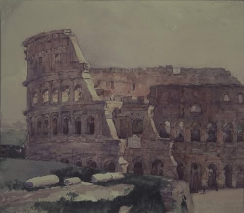 Tableau Colisée Vasilij Ivanovic Surikov peinture toile 60x90cm