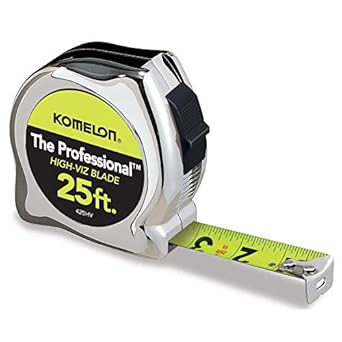 Komelon USA Corporation 425Hv 1 in. X 25 in. Tape Rule