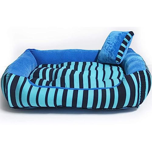 Pet Royale Medium Size Dog Bed | Reversible Dog Bed for Medium Sized Dogs | Plus Extra Removable 100% Cotton Washable Covers (for Medium Sized Dogs, Dapper)