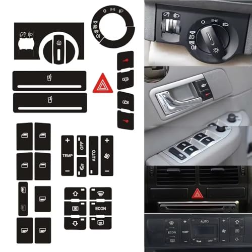 Reparation bouton Audi A2 masquage usure clim et commande phares effaces - 5