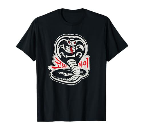 Cobra Kai Karate Dojo South Korea Snake Logo Sekai Taikai T-Shirt