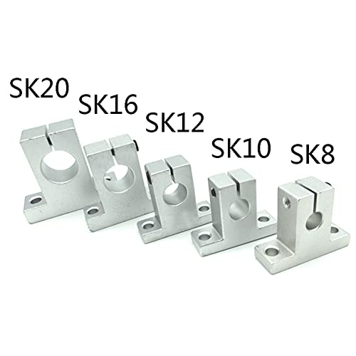 Support SK12 12mm pour bloquer un arbre linéaire sans vibration - 7