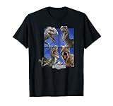 14JWOR240 Jurassic World Group Of 4 Dinosaur Roars Camiseta