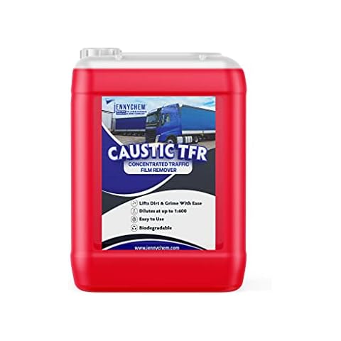 Jennychem Industrial Chemicals TFR Road Traffic Film Remover | Caustic For Cars With Wax 20L | 1:600 Cover