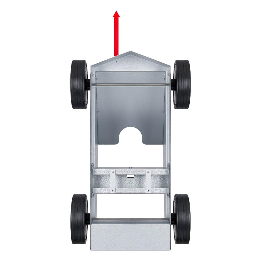 Markierung-Komplett-Set Typ M, weiß, für den Einsatz im Innen- und Außenbereich, Art.-Nr. 70486 | Bodenmarkierungsgerät | Markierungsgerät | Markierungswagen