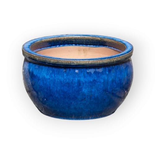 Teramico Macetas de gres Bavaria de Lava, 20 cm-40 cm, Totalmente Resistentes a Las heladas, Producto de Calidad