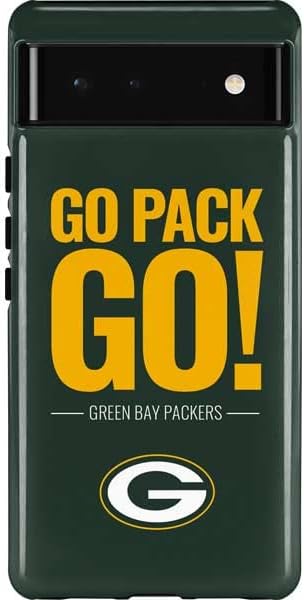 Skinit Pro Phone Case Compatible with Google Pixel 6 - Officially Licensed NFL Green Bay Packers Large Logo Design