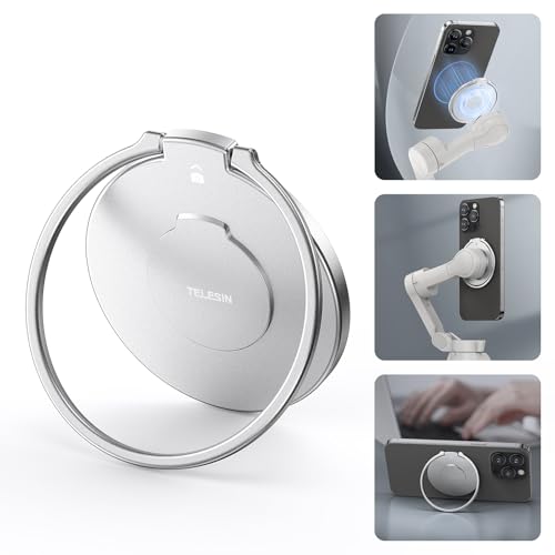 Support d'anneau de doigt magnétique de précision métallique pour MagSafe