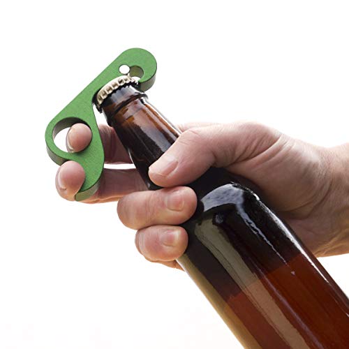 GrabOpener : One-handed Bottle Opener (Green)
