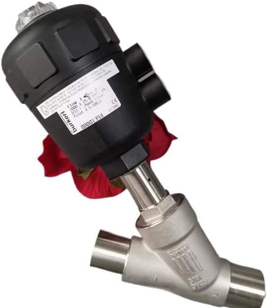 Compatible for Burkert stainless steel angle seat valve on-off valve 00001421 DN15 00001422 DN20 00001137 DN25 00001400 DN40 00001401 DN50 (00001137 DN25)