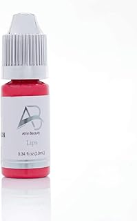 All in beauty Professional Lip Pigment , Pigments for Permanent Make-Up, Lip Blushing Pigments for Permanent Lip Color, Vegan to Enhance Lips Color (Sweet Pink)