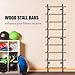 DOLEMODUO Wood Swedish Ladder, Wall Stall Bar for Kids and Adults, Suspension Trainer for Home, Gym, School and Clinics
