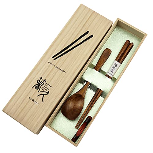栗けずり箸先角 祝い食事セット 中21.5cm 桐箱 おめでとうの気持ちが伝わるセットです