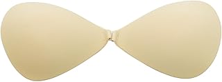 Push Up Sujetador Invisible para Mujer, Transpirable, Reutilizable, Sujetador Adhesivo Invisible, Sin Tirantes (Color Piel, B)