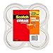Scotch Long Lasting Storage Packaging Tape, 1.88 Inches x 54.6 Yards, 4 Rolls (3650-4)