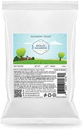 Bulgarian Yogurt Starter (Makes 8 Gal / 30 L )