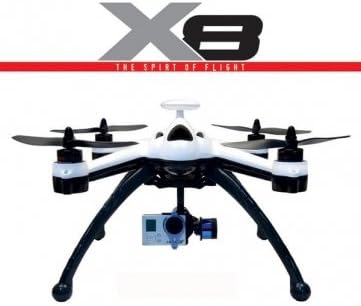 New Flying 3D X8 6 Axis 2.4G 8CH GPS RC Quadcopter RTF & Mode = Mode 2