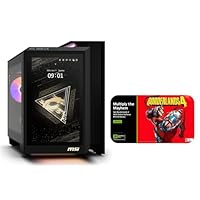 [2025] MSI MEG Vision X AI 2NVZ9-045US (Intel Core Ultra 9 285K, 64GB DDR5 RAM, 2TB NVMe SSD, NVIDIA GeForce RTX 5090, Windows 11 Pro) Gaming Desktop PC