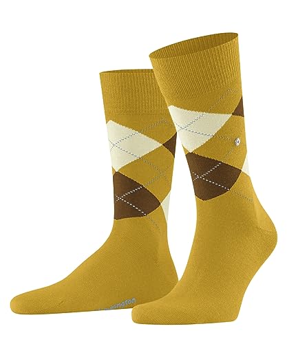 Burlington Herren Socken Melange Edinburgh - Argyle Design Mit Schurwolle - Größe 40-46