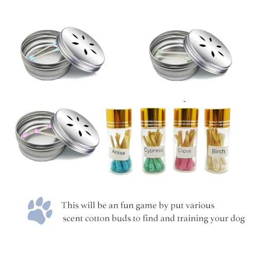 INNOYUMLIN Hundeduft-Trainingsset, Nasenduft, Arbeits-Set für Hunde, Gehirnversteckspiele, Welpen-Duft, Starter-Set (Duftarbeitssets)