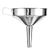 Produktbild wonderfulwu Edelstahl Küche Trichter mit abnehmbarem Filter 10/12/14/16/20/24 cm Durchmesser 14 cm with removable filter