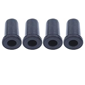 HAISHINE 4 Pezzi AV Mount Buffer Antivibe Element per Husqvarna 50 51 55 Rancher EU1 Motosega Anulare Gomma 501763902 501763901 501 76 39-02