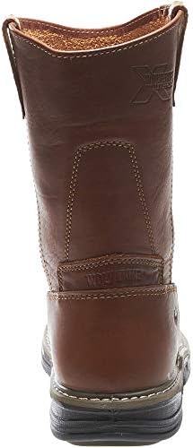 Wolverine mens Raiders Steel-Toe Weelington Brown 14 M US | Image 6
