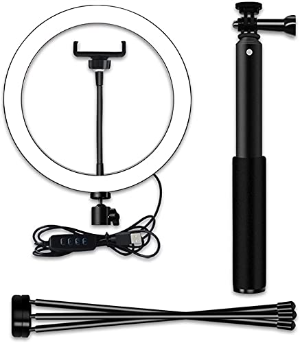 Anneau lumineux 10" LED dimmable à télécommande pour smartphone - 4