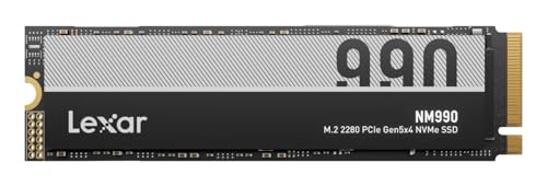 Lexar Nm990 1TB M.2 Pci Express 5.0 Nvme, LNM990X001T-RNNNG