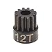Hot Racing CSG12M05 12t 0.5 Mod Hardened Steel Pinion Gear 1/8 Bore