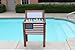 Wooden Patio Beverage Cooler for Porch, Deck or Patio - American Flag Design - 57 Qt - Backyard Expressions