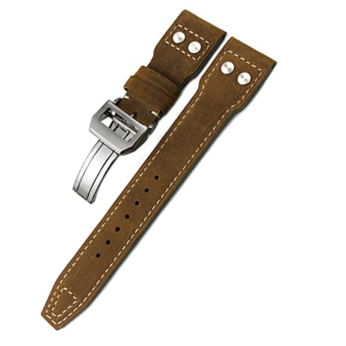 Bracelet cuir montre IWC Big Pilot Top Gun Spitfire Le Petit Prince 22mm