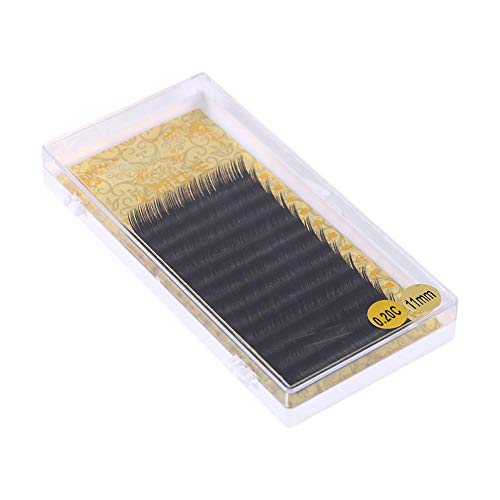 Preisvergleich Produktbild Gefälschte Wimpern, Imitation Nerz Individuelle Wimpernverlängerung Liefert Weiches Schwarz Professional Makeup Falsche Wimpern(0.20C11mm)