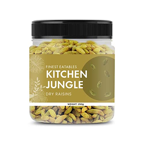 Image of Kitchen Jungle Dry Fruits Combo Pack - (250g * 4) 1kg (Almonds, Cashews, Pistachios, Raisins) - All Premium.
