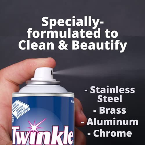 twinkle Stainless Steel Cleaner & Polish, 17 Oz - Thumbnail 5
