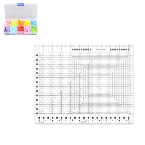 Slotted Quilting Rule Template Pins Accessories