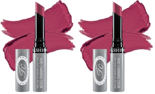 Image of FASHION COLOUR Kissproof Non Transfer Lipstick | Water Resistant & Smudge Proof | Non-Drying | Lightweight | Long Stay Upto 15Hrs | Henna (Pack of 2)
