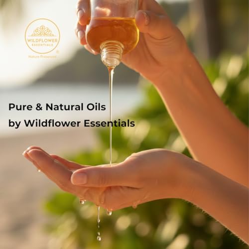 Image of Pure Safflower Oil (Carthamus tinctorius) | Cold Pressed | Natural | Undiluted | For Hair, Skin, Body & Massage | Men & Women | 1000ml