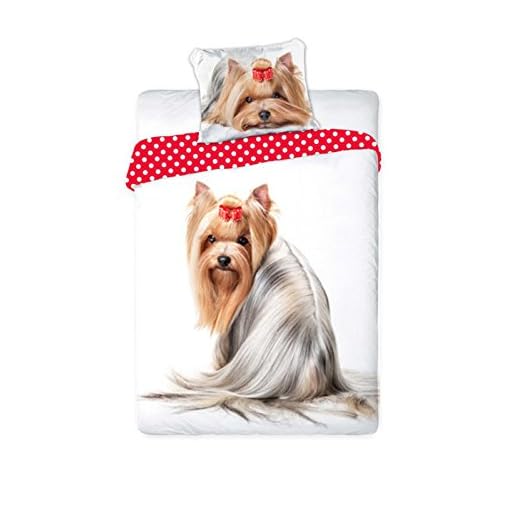 Unbekannt Ropa de Cama de 2 Piezas para Perros, algodón, Best Friends 008, 140 x 200 cm, Multicolor, 200 cm x 140 cm