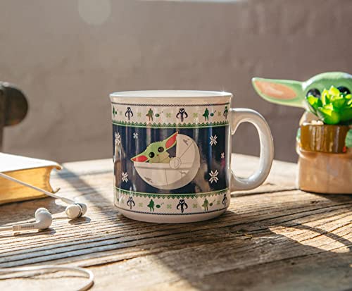 Taza cerámica Star Wars Grogu 20 onzas miniatura 5