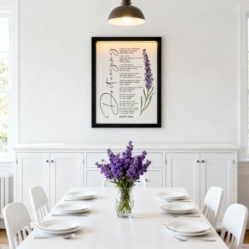Do it Anyway Rustic Bible Verse Framed Wall Art, 16''×11''