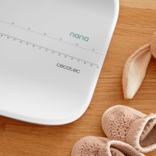 Báscula bebé Cecotec de alta precisión con apagado automático y base de 60x25 cm 5