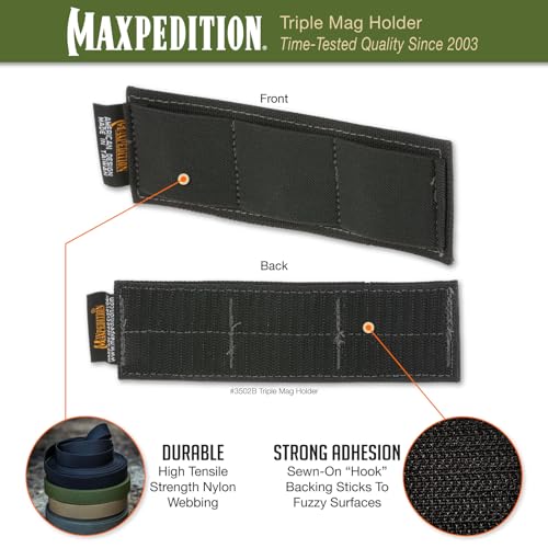 Maxpedition Modular 3-Clip Holster (Black) - image 4