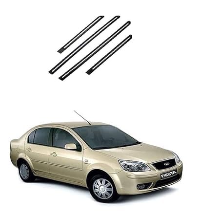 Car Edge Long Door Guard | Bumper Protector | Car Door Cladding Side Beading Compatible with Ford Fiesta-image-35